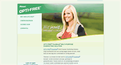 Desktop Screenshot of opti-free.nl